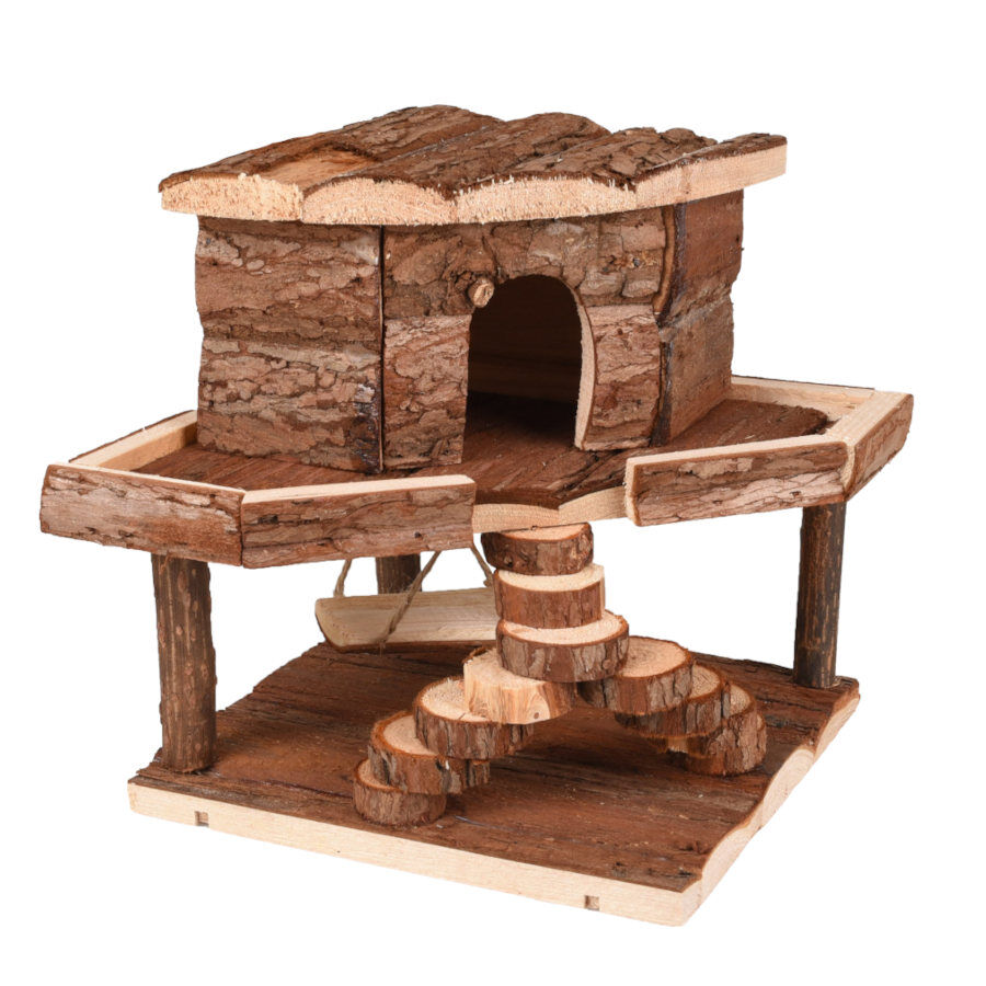 Flamingo Hansy Marr&oacute;n Casa para roedores, , large Imagen numero 1